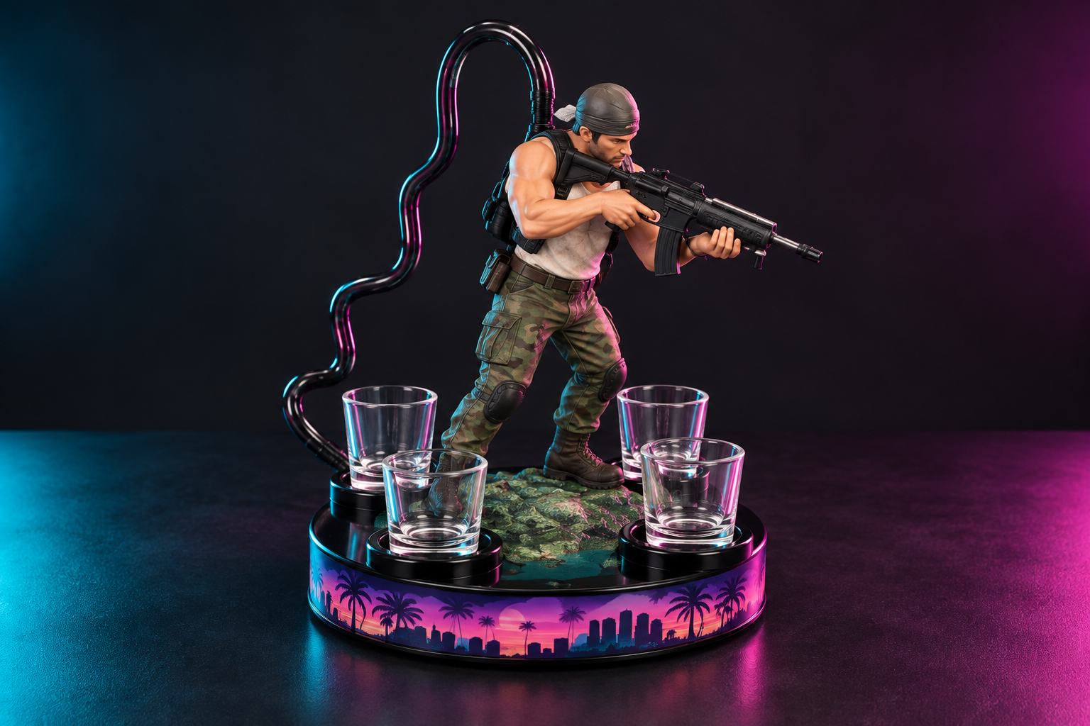 Jason 4-glass dispenser lifestyle view 4