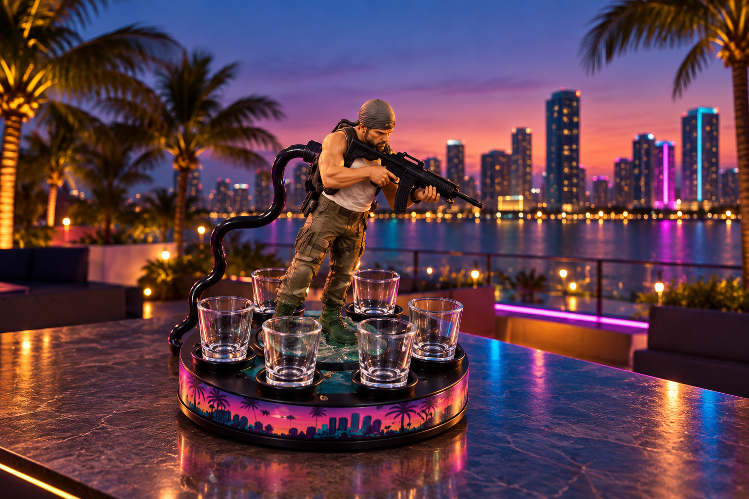 Jason 7-glass dispenser lifestyle view 3
